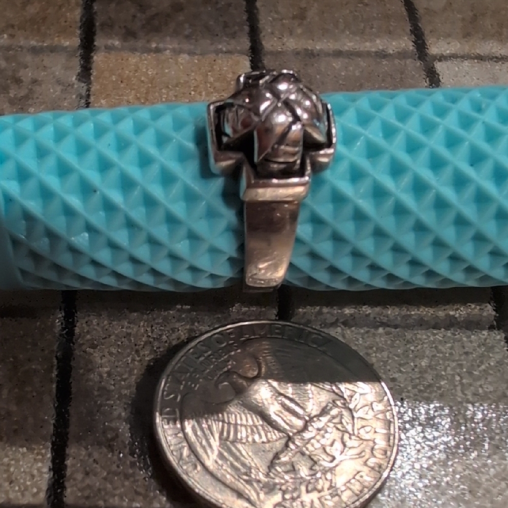 Sterling Silver Geometric Ring - image 5